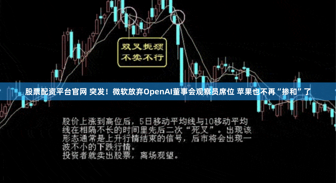 股票配资平台官网 突发！微软放弃OpenAI董事会观察员席位 苹果也不再“掺和”了